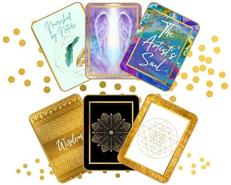 Create your own oracle or affirmation or inspirational card deck