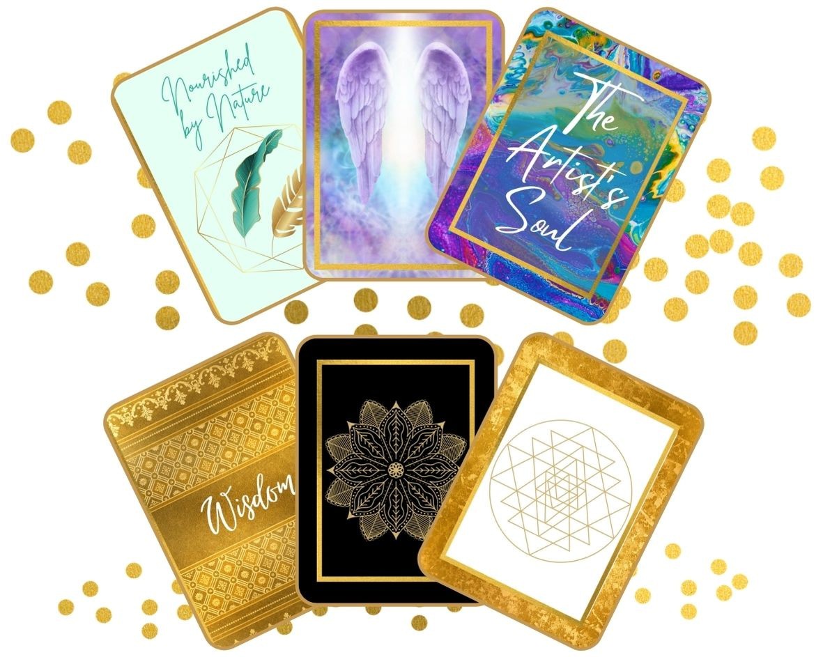 Create your own oracle or affirmation or inspirational card deck